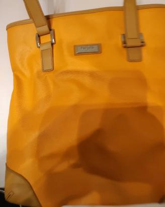 borsa  Carpisa arancione e senape a tracolla 