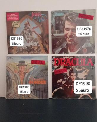 Colonne Sonore etc etc -33GIRI- LP Dischi vinile