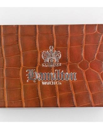 Hamilton Scatola Porta Orologio Vintage