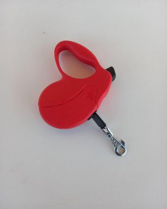 Collare per cane allungabile di plastica rosso