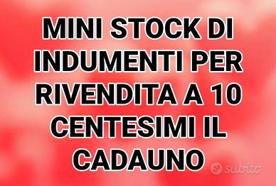 MINI STOCK DI ARTICOLI VARI