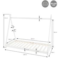 Struttura letto Montessori