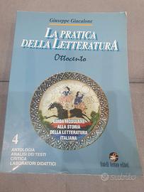 La pratica della Letteratura - Giacalone(4 volumi)