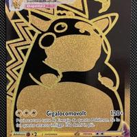 TG29-TG30 Pikachu VMAX Black Gold condizione NM