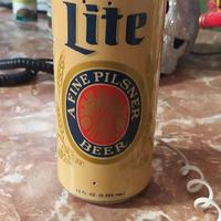 TELEFONO LATTINA VINTAGE BIRRA MILLER LITE MODERNA