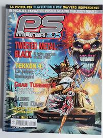 PS MANIA 2.0 AGOSTO 2001 RIVISTA ( CON POSTER GIGA