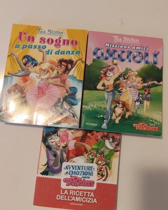 lotto 3 libri Tea Stilton/ Tea Sisters