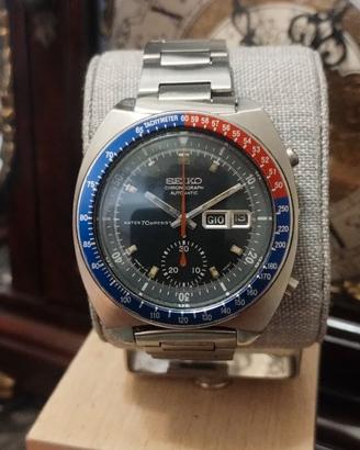Seiko 6139 6002 Pogue Cevert cronografo vintage