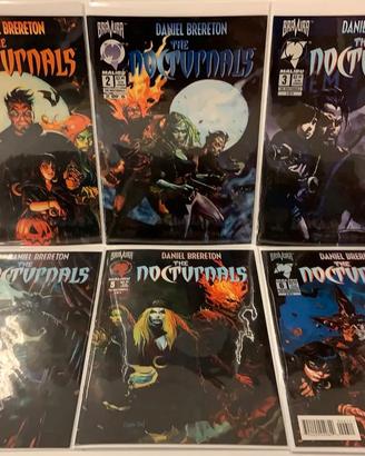 6 Fumetti comics USA 1995,the Nocturnals completa