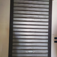 Porta saracinesca zincata avvolgibile elettrica