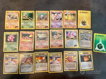 🎴Lotto Carte Pokémon Gym Heroes & Challenge