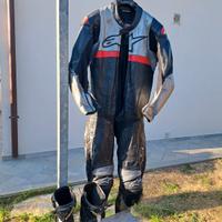 tuta moto intera alpinestar