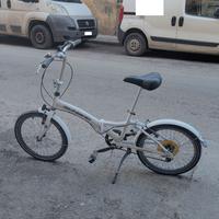 Bicicletta pieghevole - cambio Shimano