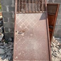 Portone cancello ferro 105 x 205