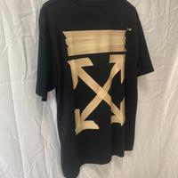 Maglia Off-White Nera Caffè