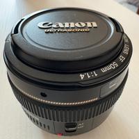 Canon EF 50mm f/1.4 USM - Obiettivo da ritratto