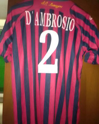 Maglia match-worn A.C. lumezzane DAmbrosio #2