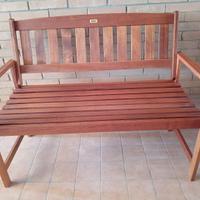 panca in legno da giardino 