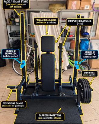 HOME GYM COMPLETA 