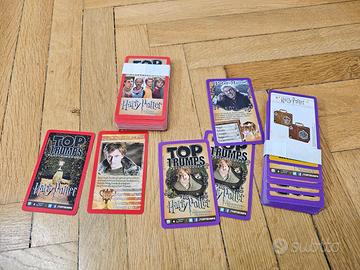 TOP TRUMPS set 2 mazzi Harry Potter italiano