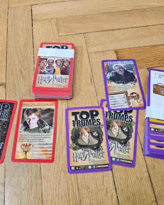 TOP TRUMPS set 2 mazzi Harry Potter italiano