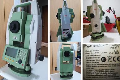 Leica Flexline Stazione Totale TS02 con accessori