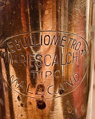 Ebulliometro Marescalchi Malligand – completo