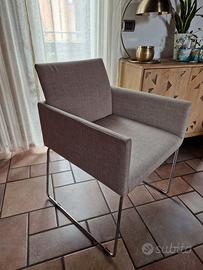 4 sedie a poltroncina