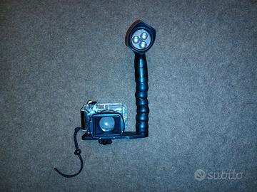 Custodia Sub Canon con illuminatore Sealife 3 led
