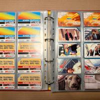 Collezione di schede telefoniche - circa 500