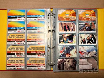 Collezione di schede telefoniche - circa 500