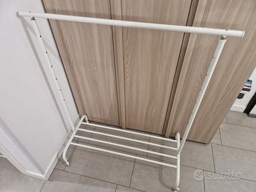 Stand appendiabiti bianco Ikea Rigga