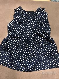 Camicia smanicata bambina