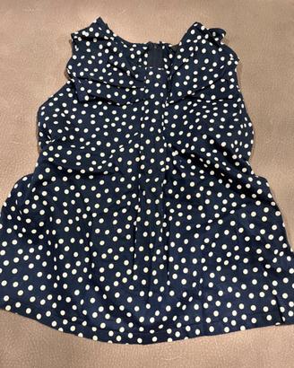 Camicia smanicata bambina