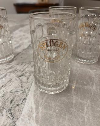 Set 4 Boccali Birra Splügen Bräu Vintage