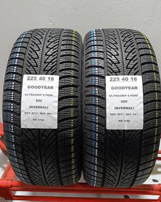 2 GOMME 225 40 18 GOODYEAR INV RIF3766