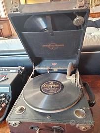 giradischi a manovella