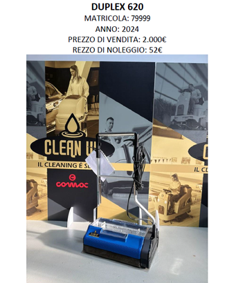 macchine usate per la pulizia professionale