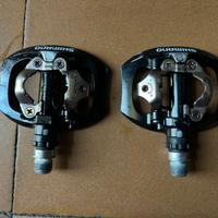 Pedali Shimano con attacco SPD