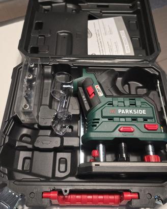 Fresatrice ricaricabile 12V Parkside NUOVA
