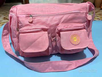 Borsa tracolla rosa Or & Mi