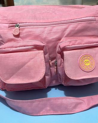 Borsa tracolla rosa Or & Mi