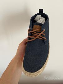 Scarpe tata taglia 44 , stivaletti jeans e beige