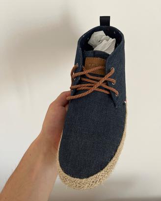 Scarpe tata taglia 44 , stivaletti jeans e beige