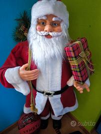 Grande decorazione natalizio di Babbo Natale