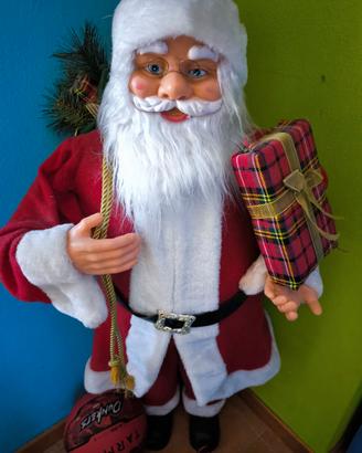 Grande decorazione natalizio di Babbo Natale