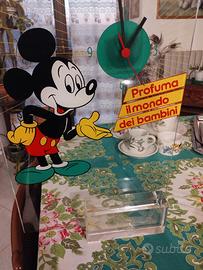 pannello topolino con orologio