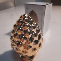 set di 2 Pigne Siciliane color Oro