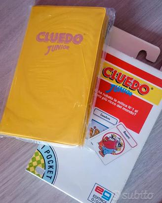 Gioco d società anni90 Cluedo Pocket Junior Disney