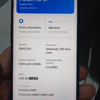 cellulare realmi Narzo  128 gb
